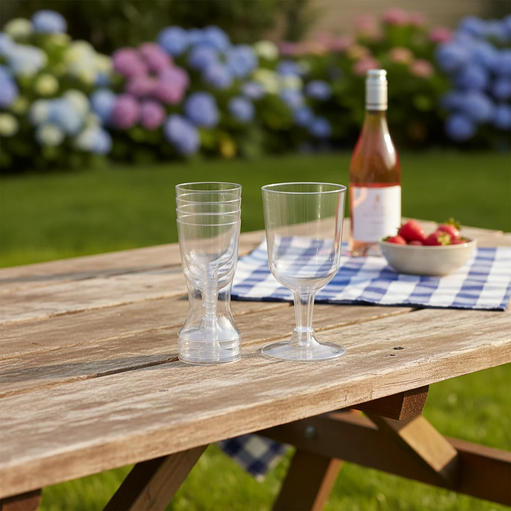 Plastvinglas 160 ml PP – 4-pack 178000610 by Koop color Helder