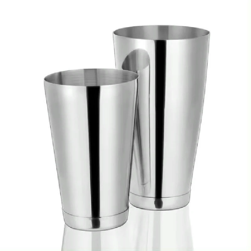 Boston shaker 600 ml/800 ml i rostfritt stål CG-80B1 by Barlife color Svart