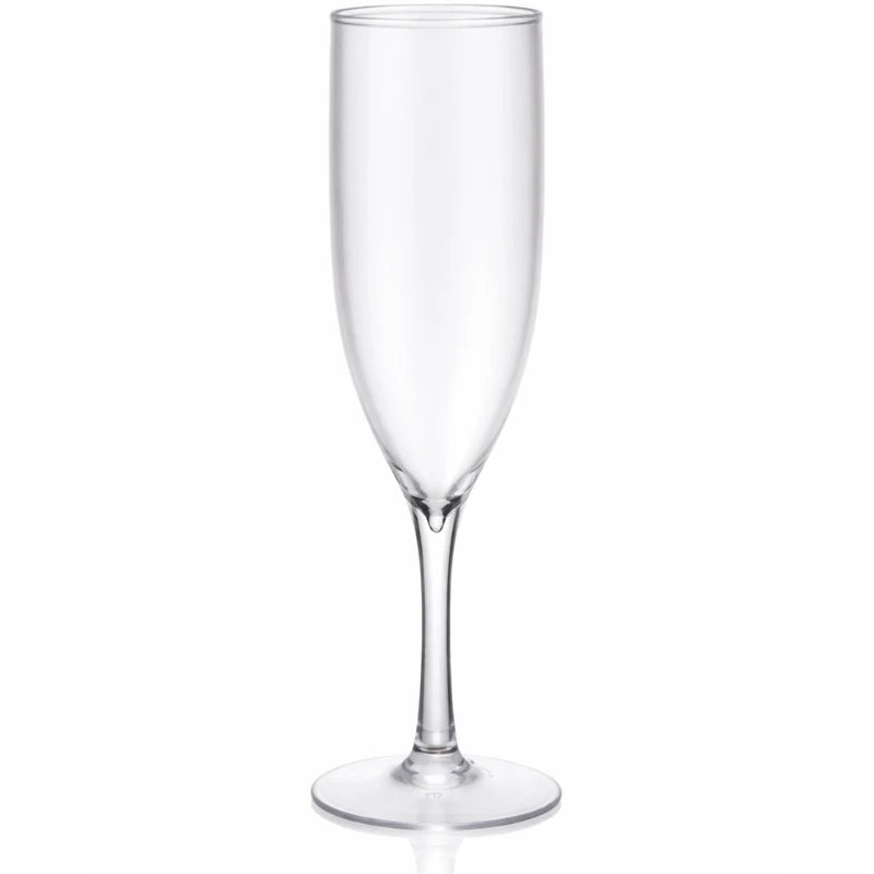 Champagne Light Frosted 18 cl – Polykarbonat 300118 by GLASS4EVER color Helder