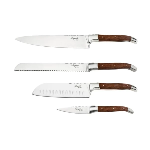 Laguiole By Hâws knivset 4 delar palisander 30-LG004R by Laguiole By Hâws color Svart
