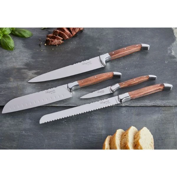Laguiole By Hâws knivset 4 delar palisander 30-LG004R by Laguiole By Hâws color Svart