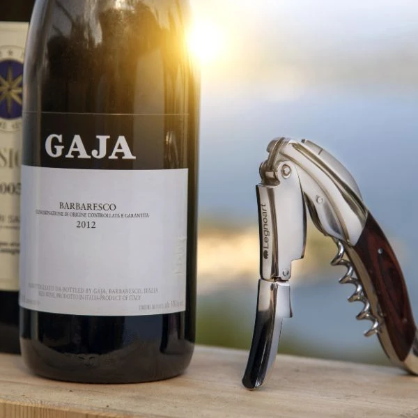 GHEMME Grand Cru Sommelierkorkskruv 14 cm LEWF1DX by Legnoart color Svart