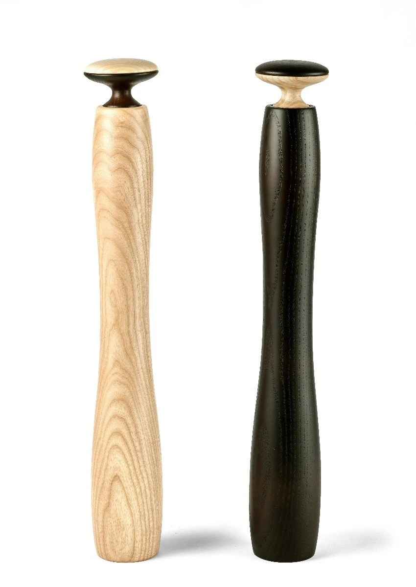 HERCULES Salt- och pepparkvarn Ljus ask 50 cm LESPNXXL by Legnoart color Svart