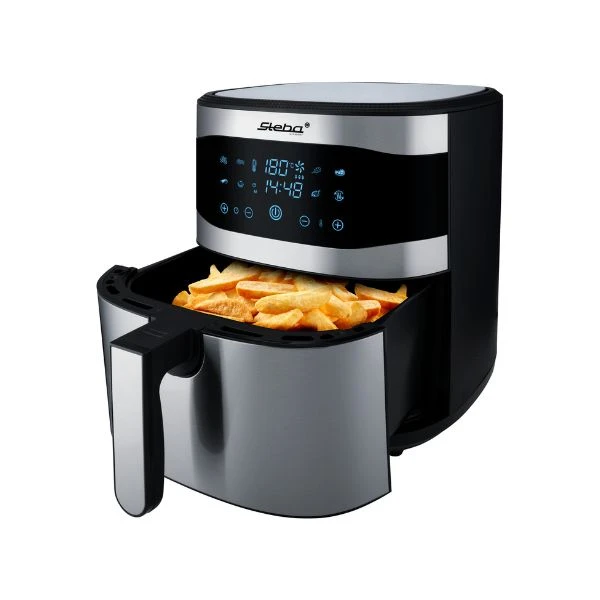 Steba Varmluftsfritös Family 8 L timer 80-200°C STHF8000FAMILY by Steba color Svart