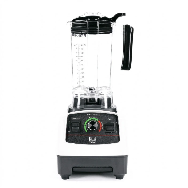 RAW Blender X 1300 Vit 1.8HK 1.2L 1300W RAWX1300.W by Raw Blende color Svart