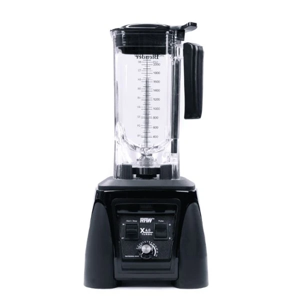 RAW Blender X 4.0 Turbo Svart 4.0HK 2.2 L 2380W RAWX4.0TURBO.B by Raw Blende color Svart