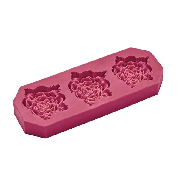 Lurch Flexiform Dekorationsform Ros Medium 45mm LU87008 by LURch color Svart