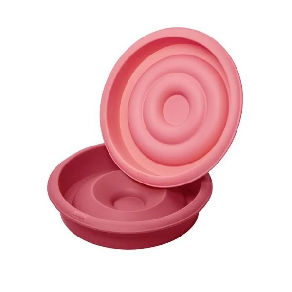 Lurch FlexiForm Rund bakform med hjärta LU85033 by LURch color Svart