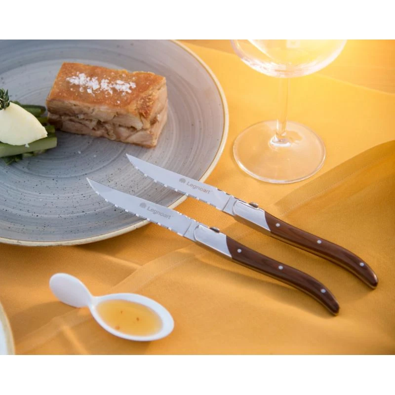 Legnoart FASSONA Steakknivar 4 st. LESK51 by Legnoart color Svart