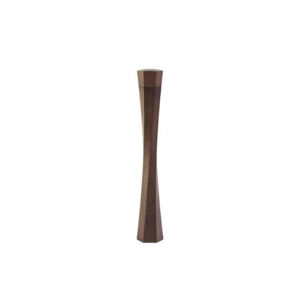 Legnoart TWIST salt- och pepparkvarn keramisk Large i mörk ask LESBDXXL by Legnoart color Svart