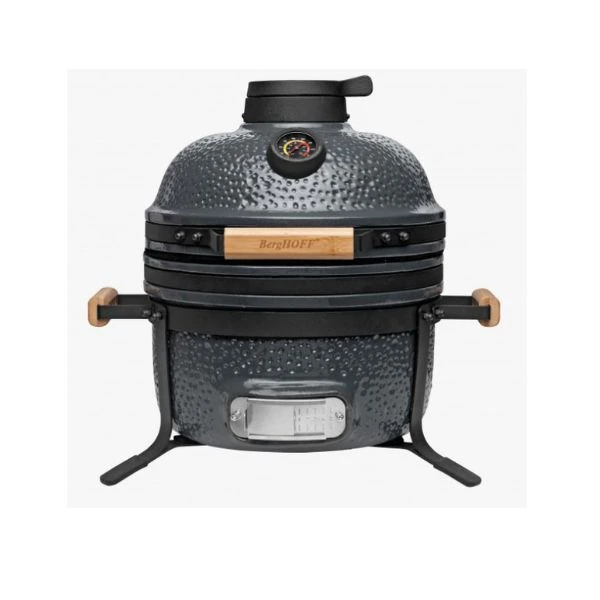 BergHoff RON Keramisk BBQ grill 40 cm (16") grå BH2415706 by BergHOFF color Svart