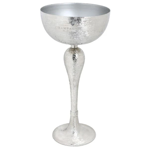 Lyxig Champagnekylare med Stativ i Rostfritt Stål 40851 by Drink color Svart