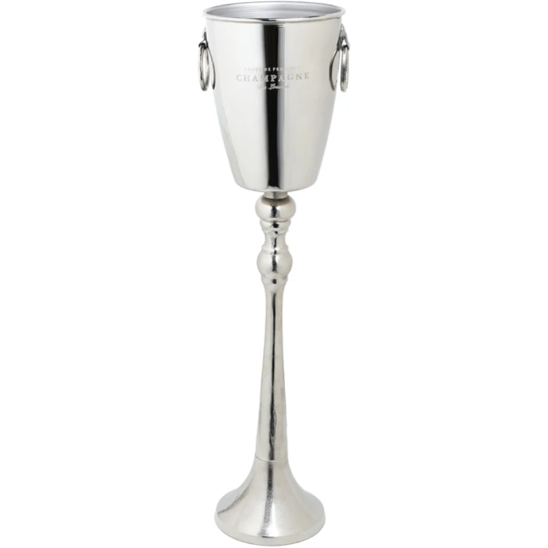 Elegant champagnekylare på stativ 40849 by Drink color Svart