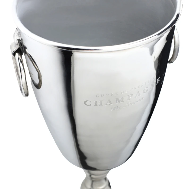 Elegant champagnekylare på stativ 40849 by Drink color Svart