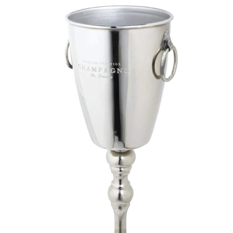 Elegant champagnekylare på stativ 40849 by Drink color Svart