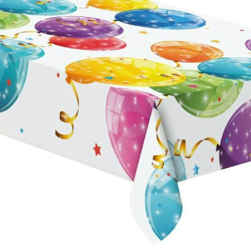 Plastduk "Gnistrande Ballonger" 120x180 cm 88151 by Godan color Svart
