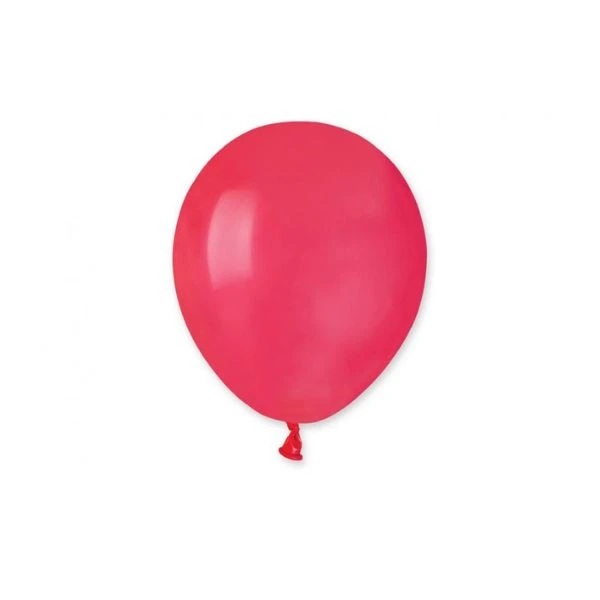 Ballong A50 pastell 5 röd 100 st. A50/05 by Godan color Svart