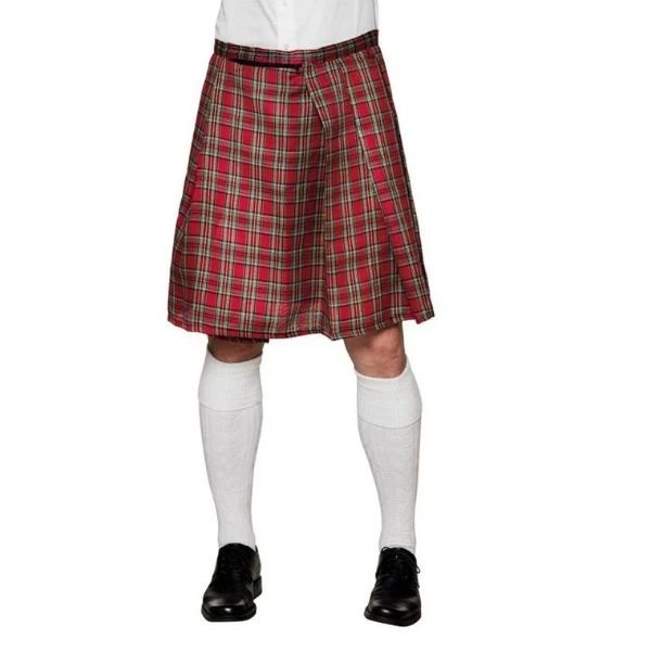 Kilt Mr. Tartan röd 81224 by Godan color Svart