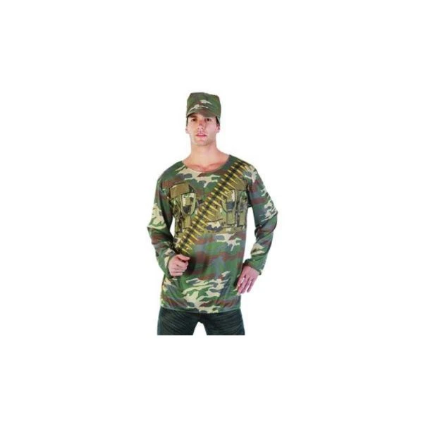 Vuxenklädsel soldat storlek 56 SDRK-LU044/56 by Godan color Svart