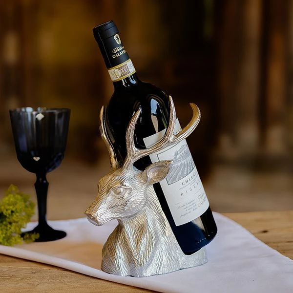 Hjort Flaskhållare för Vin SG-BH-11651 by Culinary Concepts color Svart