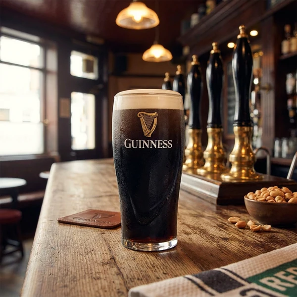 Guinness Pint Ölglas 56cl 802160 by GUINNESS color Svart