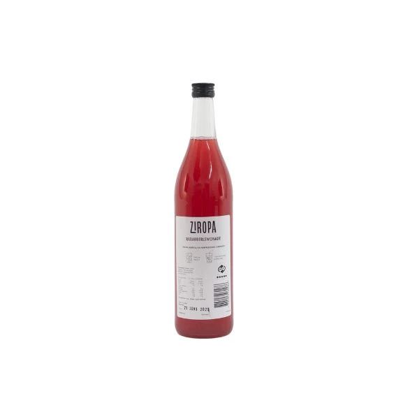 Ziropa Dansk Rabarberlemonade 70 cl 61355 by Ziropa color Svart
