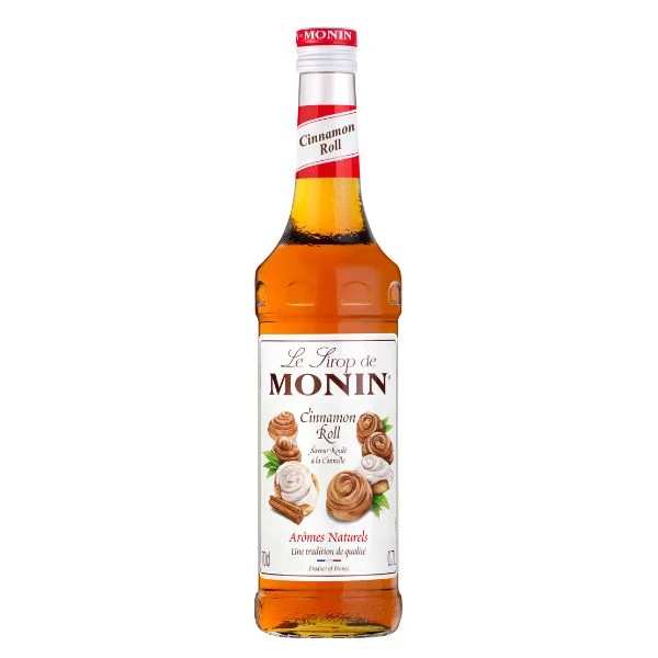 Monin Kanel snegl / Kanelbullesirap FL 70 50000126 by MONIN color Svart