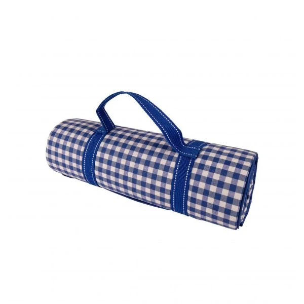Picknickfilt Blå/Vit Rutig By Bercato 150x135cm B79083 by SCANDINAVIAN HOME color Svart