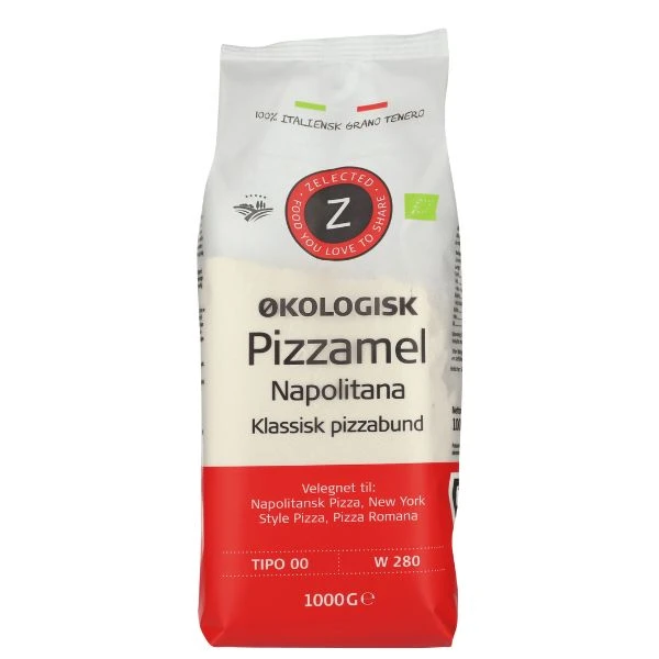 Zelected EKO Pizzamjöl Napoli 1 KG 11394 by Zelected color Svart