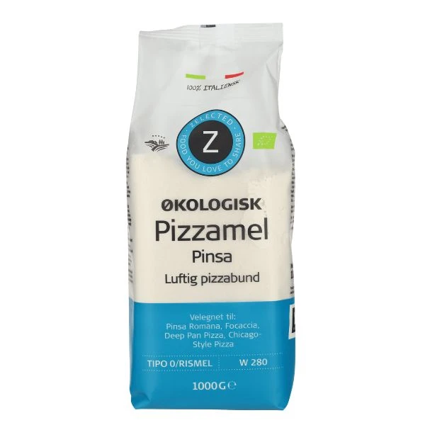 Zelected EKO Pizzamjöl Pinsa 1 KG 11395 by Zelected color Svart