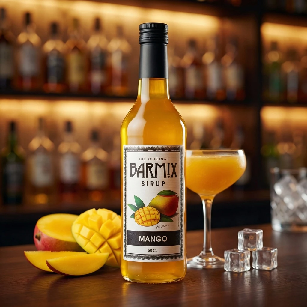 Barmix Syrup, Mango (+ pant) 61285 by MOM color Svart