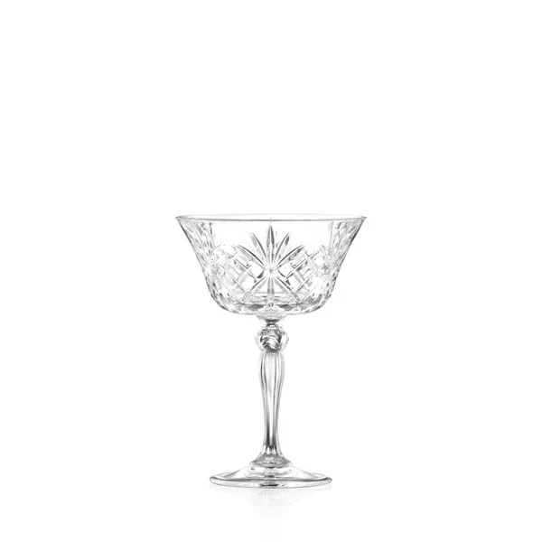 RCR Melodia Champagne Coupe 26 cl 6-pack Glas0773 by RCR Glas color Svart