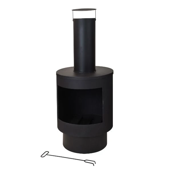 Metallkamin, 44 cm utomhus CM7000110 by Koop color Groot