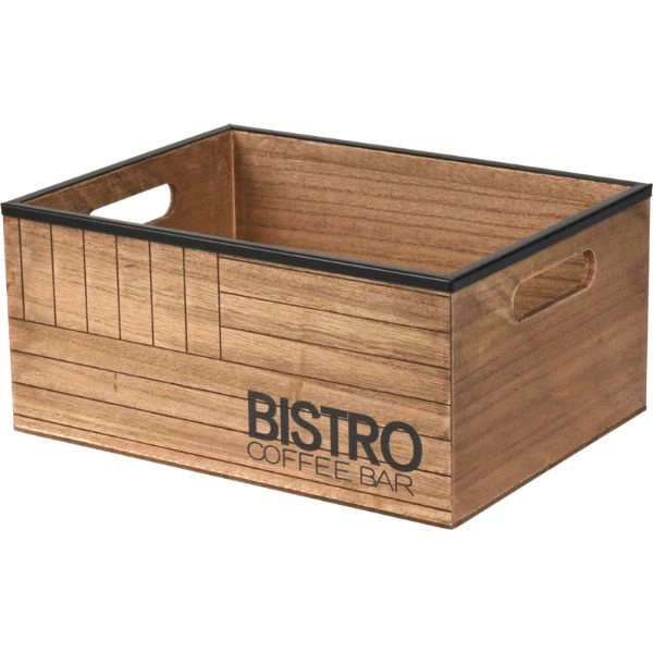 Förvaringsset "Bistro" 29x22x13,5cm HZ1940120 by Koop color Bruin