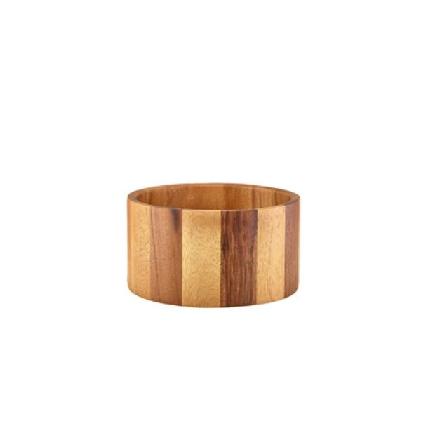 Akaciaträ Skål/Presentationsställ GenWare 22,5 x 12 cm WBWLS2212 by Genware color Svart