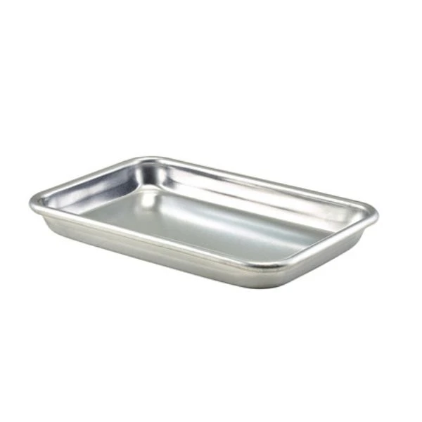 Långpanna i aluminium från GenWare 24 x 16,5 x 2 cm 50-100 by Genware color Svart