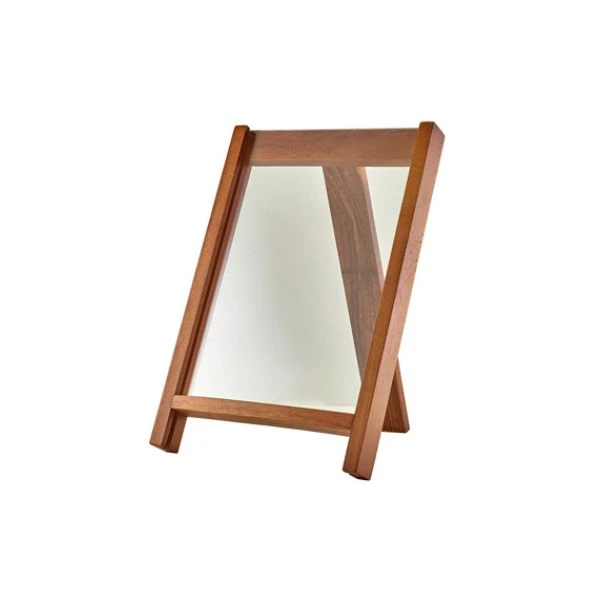 Genware Menyhållare A4 i Akaciaträ WDMHA4 by Genware color Svart