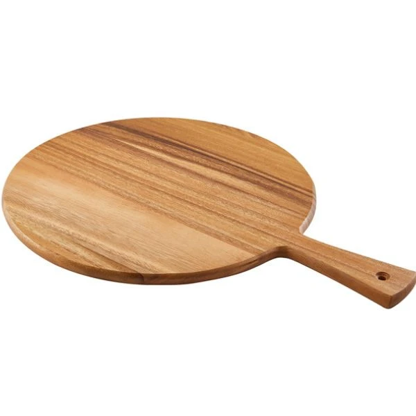 Pizzabräda i Akaciaträ - GenWare 36cm Dia WPB36 by Genware color Trä