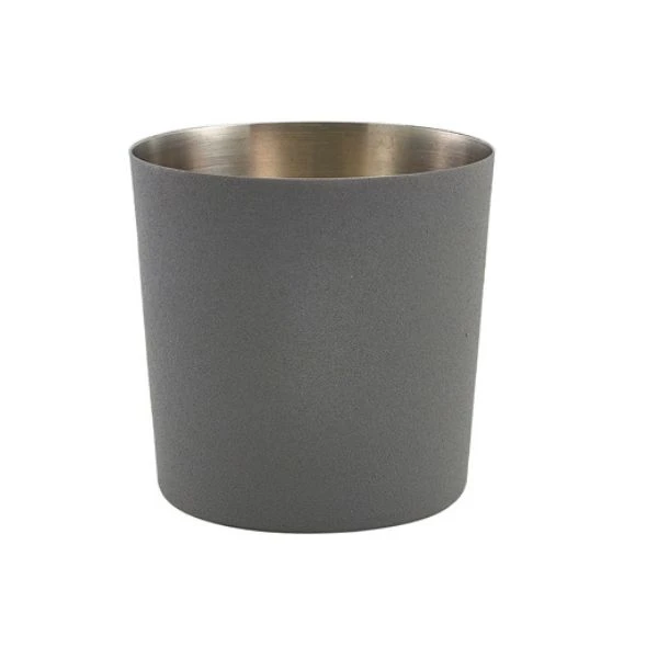 Serveringsmugg med järneffekt från GenWare 8,5 x 8,5 cm SVC8RN by Genware color Svart