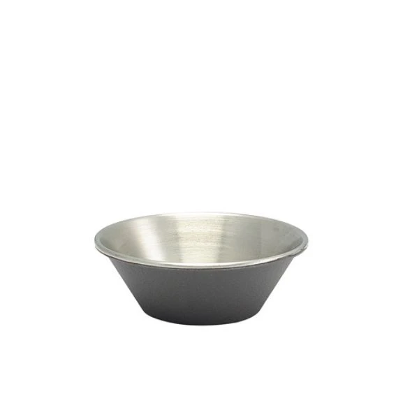 Skål med järneffekt från GenWare 43 ml RAMST115RN by Genware color Svart