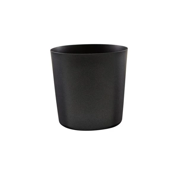 Metallic Svart Serveringskopp från GenWare 8,5 x 8,5 cm SVC8MTBK by Genware color Svart