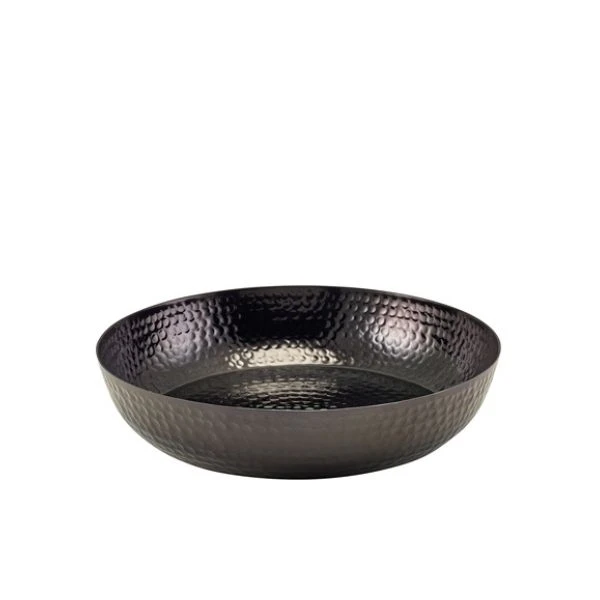 GenWare Svart Hamrat Aluminiumfat 31 cm SPH31BK by Genware color Svart