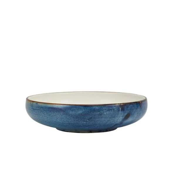 Terra Aqua Blå Tvåtonad Coupeskål 22cm Genware CBT-PBL22 by Genware color Svart