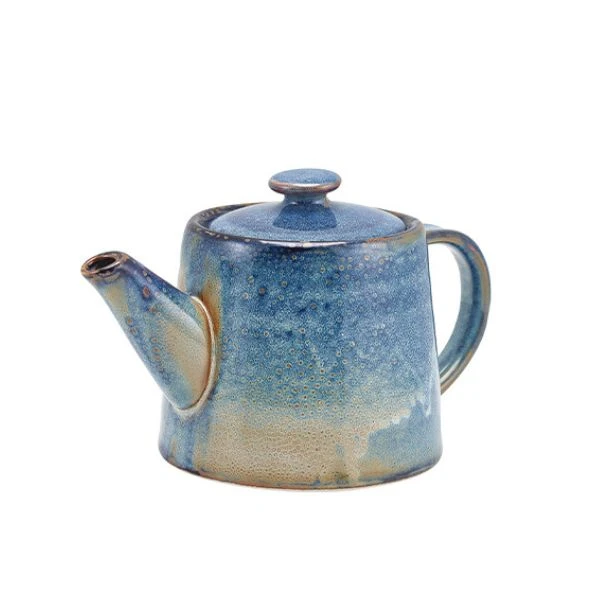 Terra Aqua Blå Tekanna 50cl/17.6oz Genware TP-PBL50 by Genware color Svart