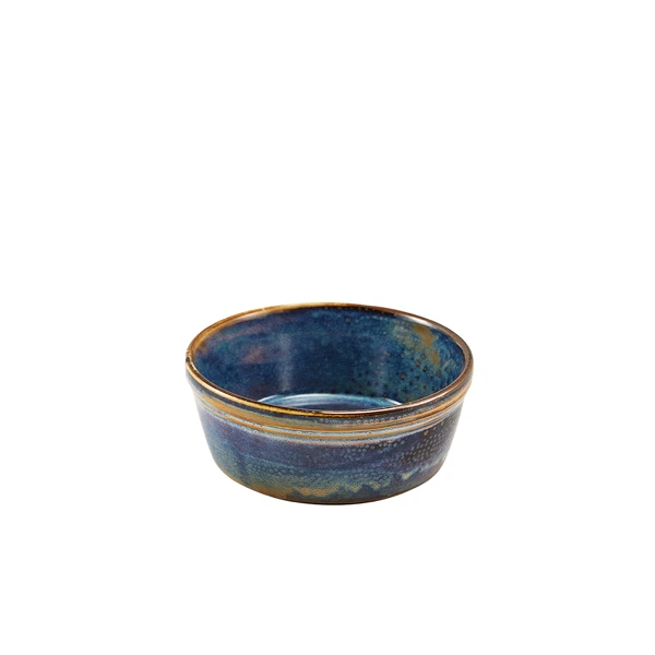 Terra Aqua Blå Rund Pajform 13,6 cm - Genware PD-PBL14 by Genware color Svart