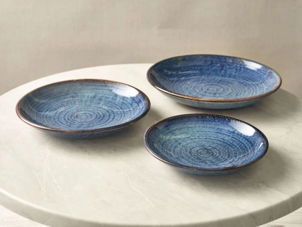 Terra Aqua Blå Djup Coupetallrik 21cm Genware DC-PBL21 by Genware color Svart
