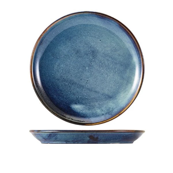 Terra Aqua Blå Coupetallrik 27,5 cm Genware CP-PBL27 by Genware color Svart