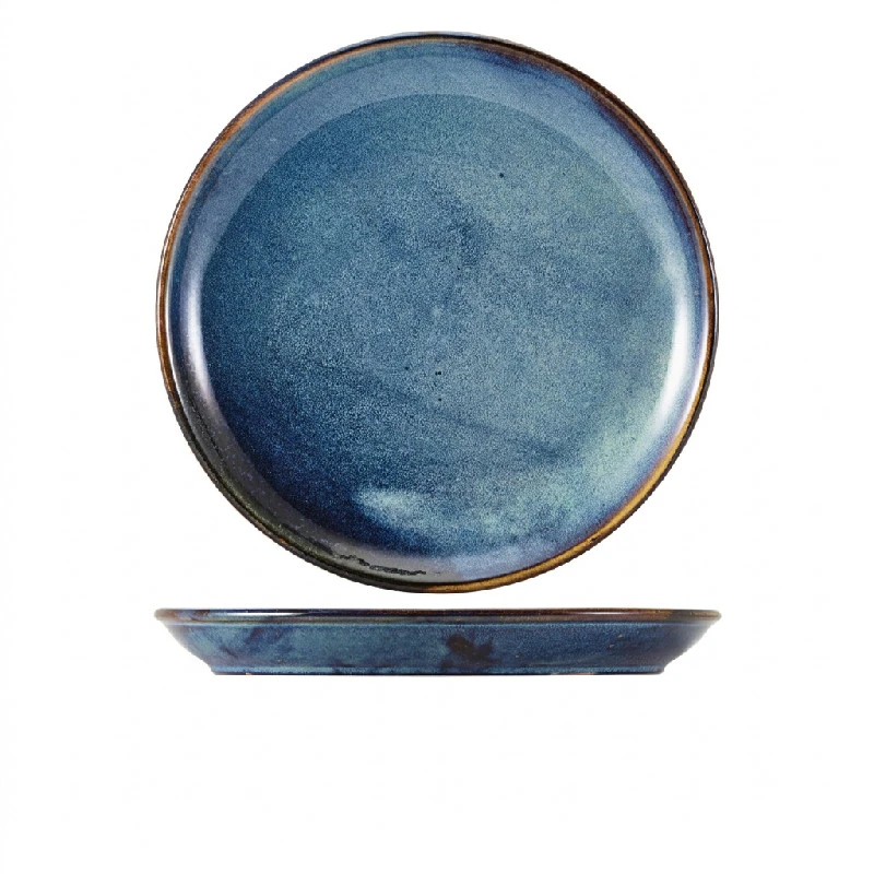 Terra Aqua Blå Coupetallrik 30,5 cm Genware CP-PBL30 by Genware color Svart
