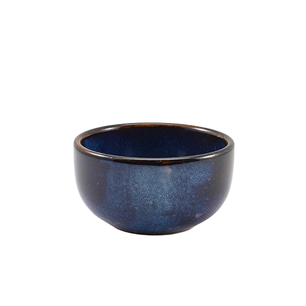 Terra Aqua Blå Rund Skål 11,5 cm Genware BW-PBL11 by Genware color Svart