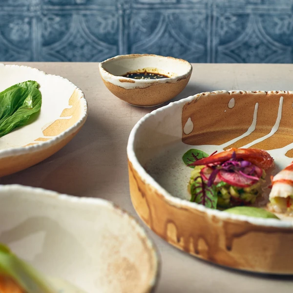 Terra Roko Sand presentationsskål 20,5 cm Genware PB-RKS21 by Genware color Svart